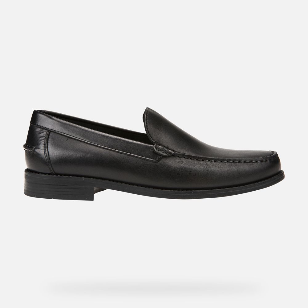 Mocassins Geox Homem Pretas - New Damon - PTDXE3807